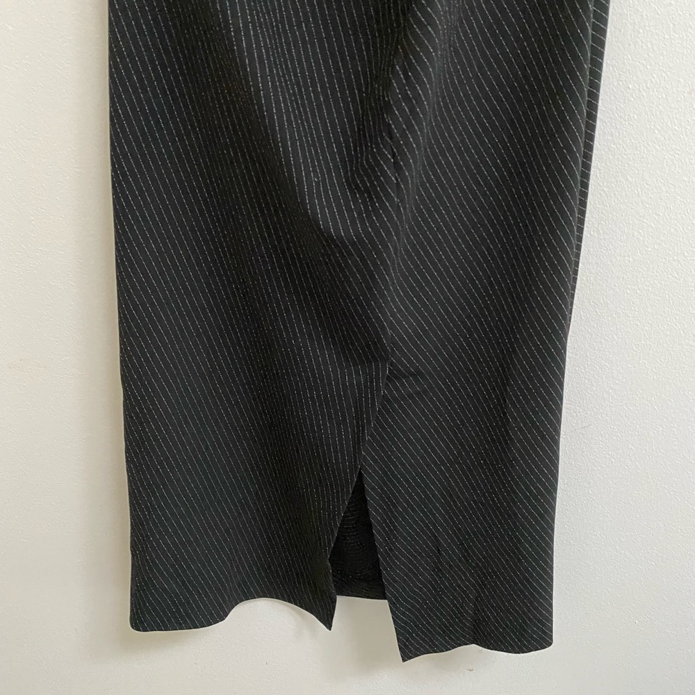 Zara Studio Pinstripe Dress Limited Edition M - Picture 13 of 15